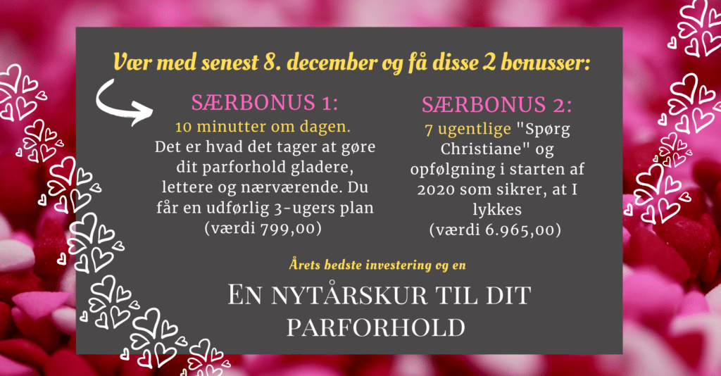 nytårskur til parforholdet2 Happy lovers særtilbus
