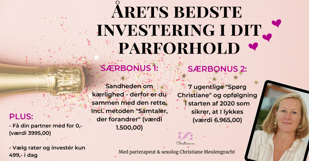 derfor sammen med den rette Nytårskuren til dit parforhold